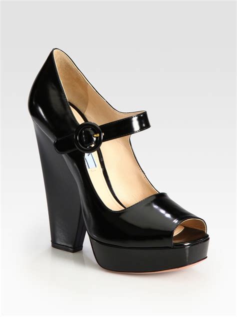 prada mary jane heels|mary jane high heel pumps.